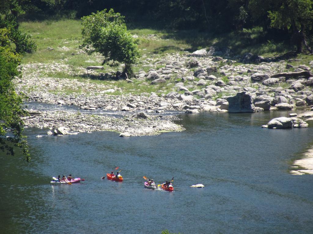 Camping Les Chenes Chauzon Exteriér fotografie